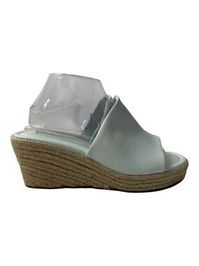Women’s Mint Green Wedge Espadrille Slide